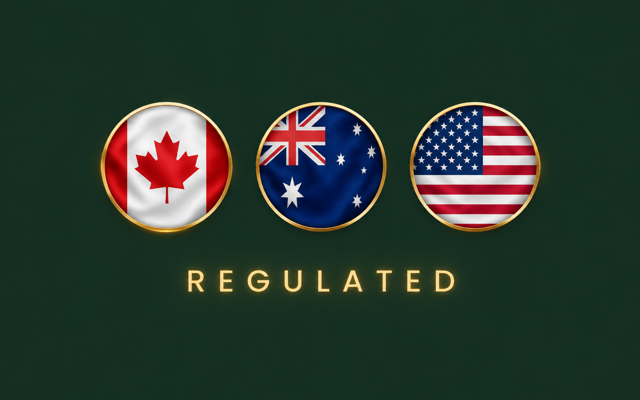 Regulated in Canada, Australia and the United States